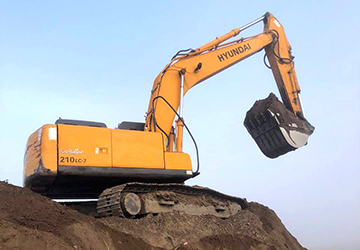 road1.by - Роад Инженеринг - аренда экскаватора Hyundai ROBEX 210LC-7